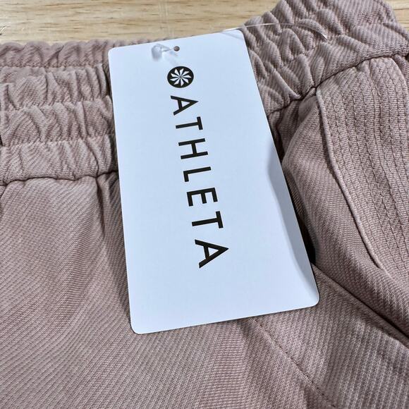 Athleta Farallon Jogger Mocha Latte Tan Women's Size 24 New With Tags - Picture 8 of 12